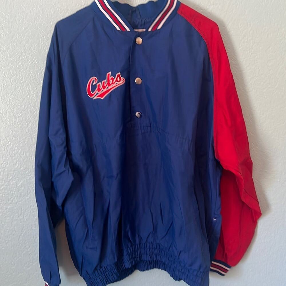 Chicago Cubs Mens Starter Windbreaker